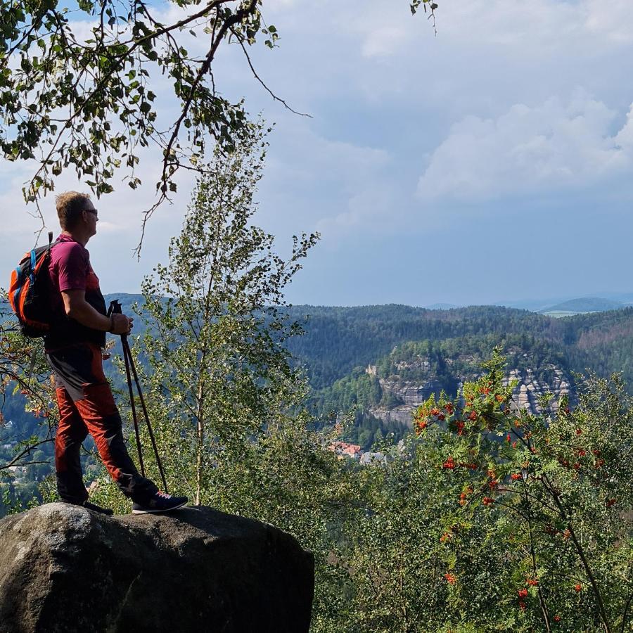 Urlaubsdomizil Am Toepfer - Ferienwohnungen In Olbersdorf ภายนอก รูปภาพ
