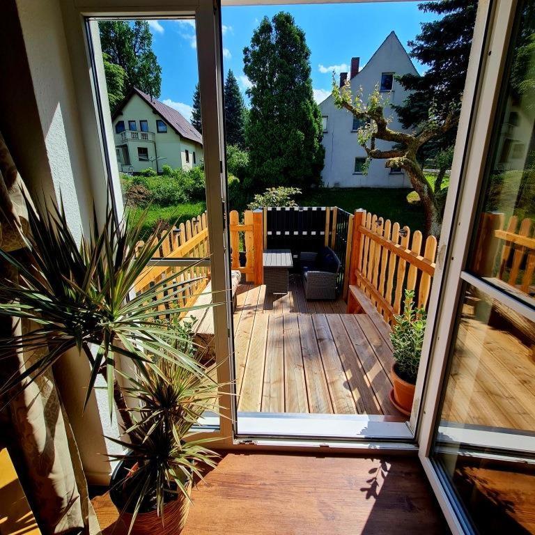 Urlaubsdomizil Am Toepfer - Ferienwohnungen In Olbersdorf ภายนอก รูปภาพ