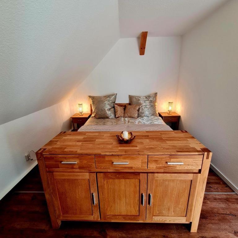 Urlaubsdomizil Am Toepfer - Ferienwohnungen In Olbersdorf ภายนอก รูปภาพ