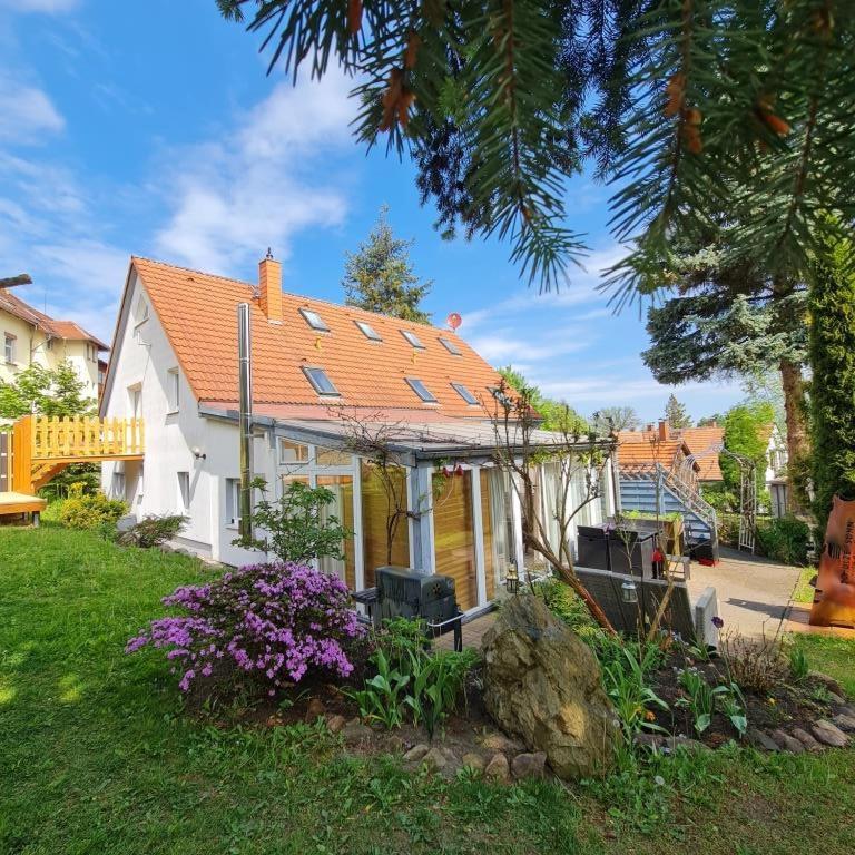 Urlaubsdomizil Am Toepfer - Ferienwohnungen In Olbersdorf ภายนอก รูปภาพ