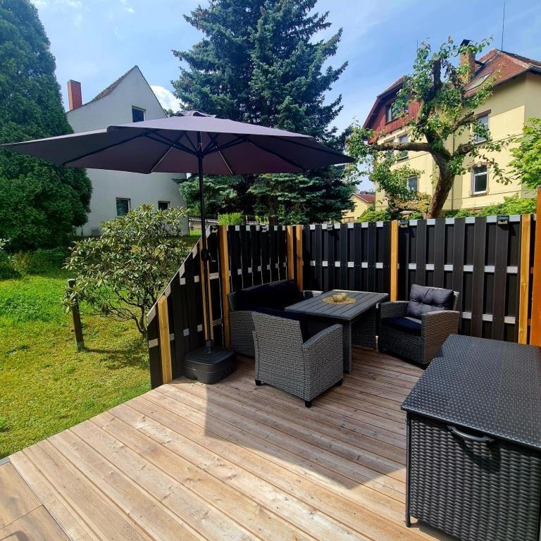 Urlaubsdomizil Am Toepfer - Ferienwohnungen In Olbersdorf ภายนอก รูปภาพ